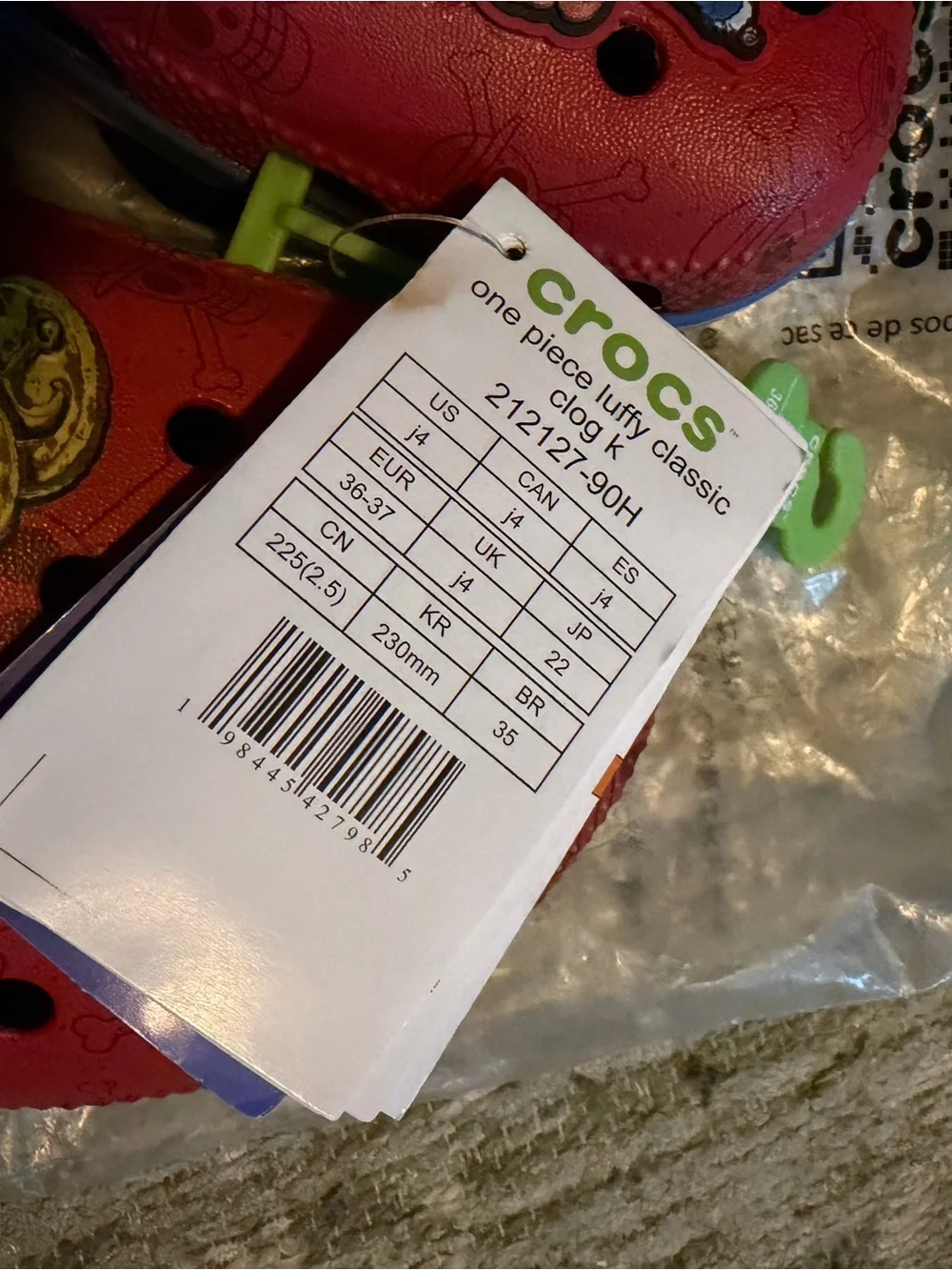 CROCS Kids' ONE PIECE Crocs